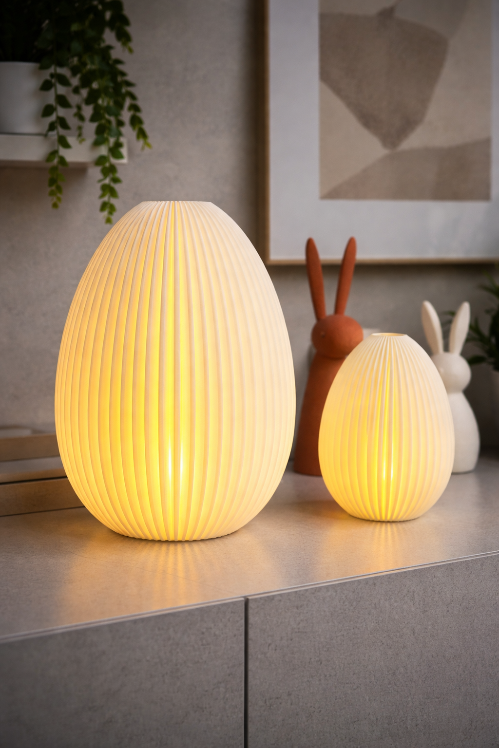 Påskeegg LED telys