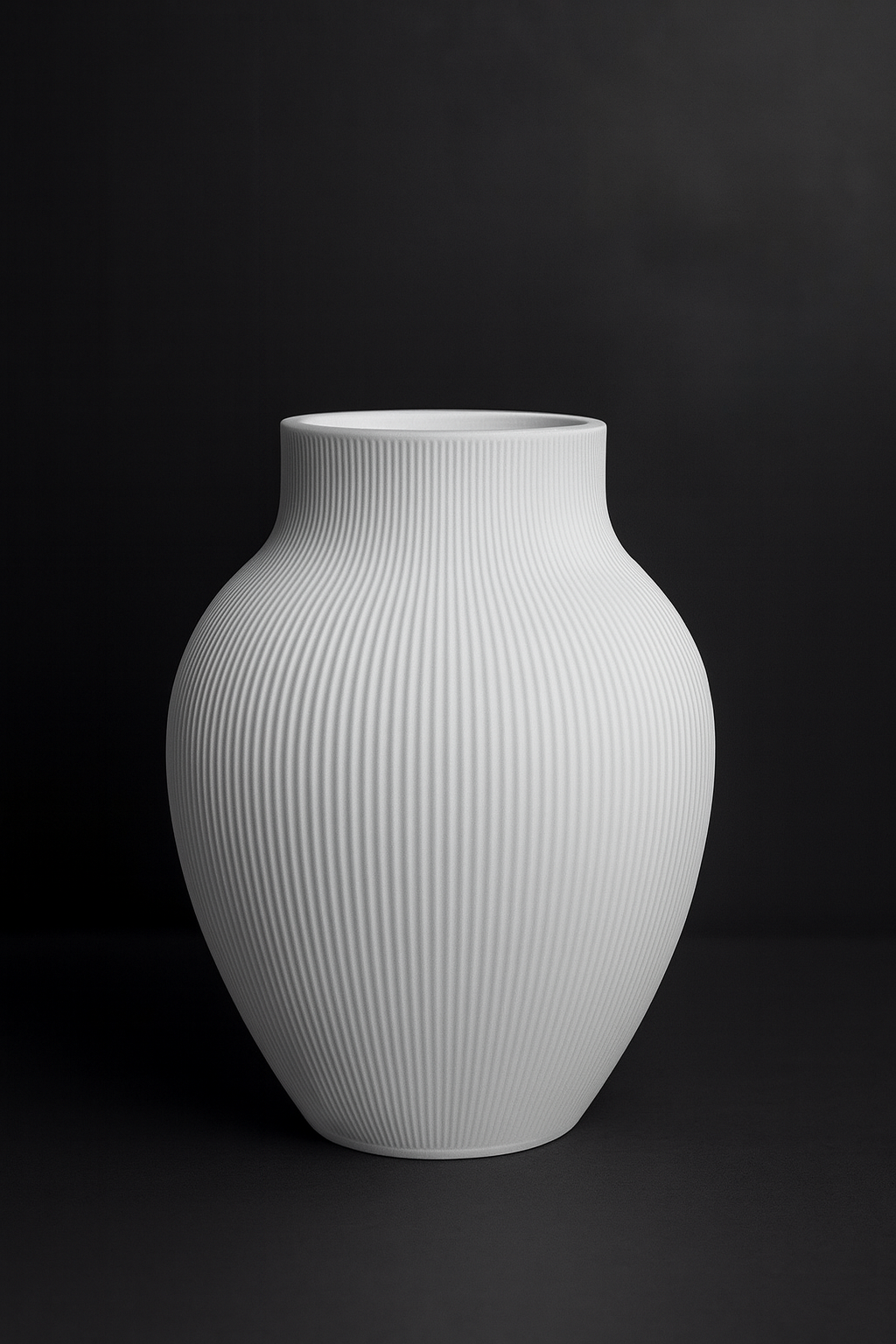 Moderne Rillet Vase