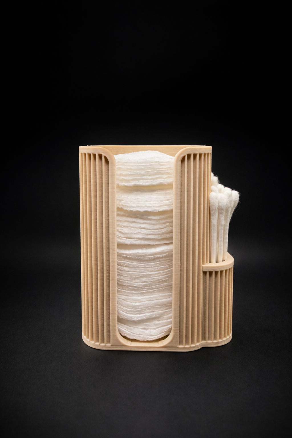 Cottonpads & Q-tips dispenser