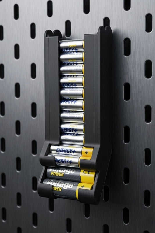 SKÅDIS Batteri dispenser AA/AAA