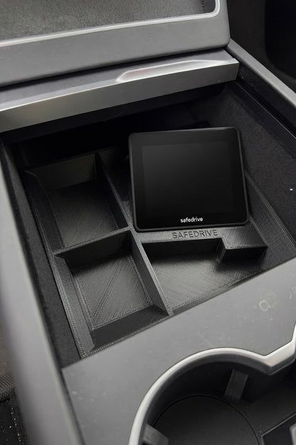 Tesla Y / 3 Safedrive integrert holder midtkonsoll