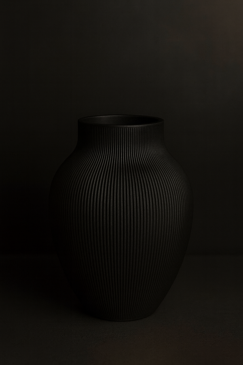 Moderne Rillet Vase