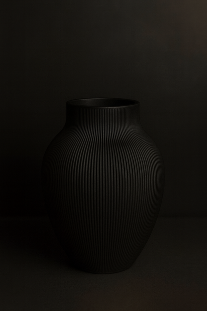 Moderne Rillet Vase