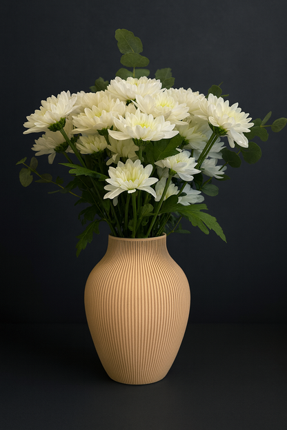 Moderne Rillet Vase