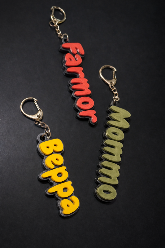 Nøkkelring - Ditt navn