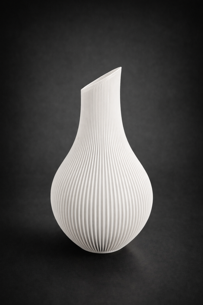 Japandi Vase i Moderne 3D-Print