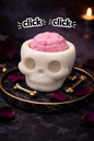Fidget clicker - Skull Brain Eidtion