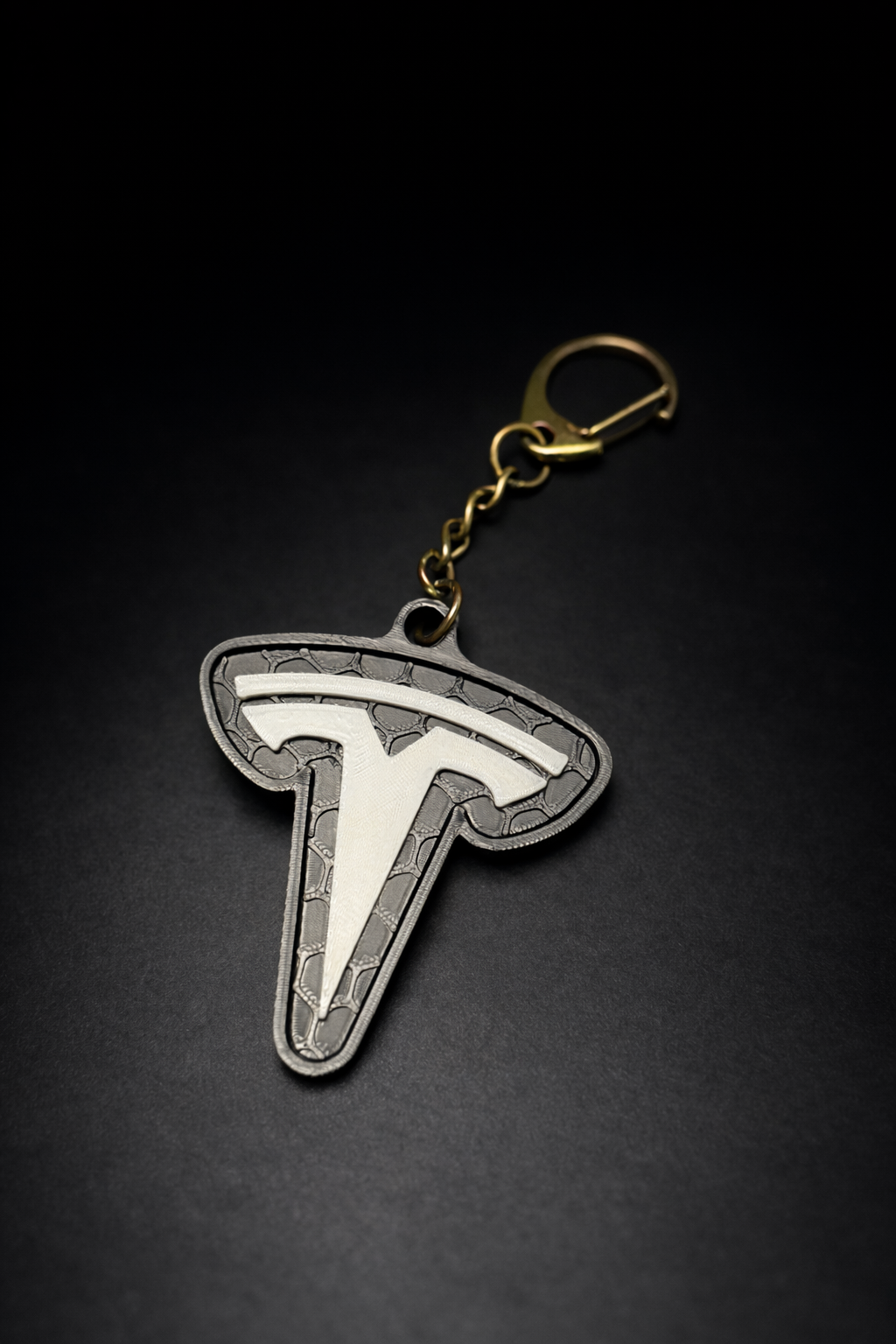 Tesla Keychain