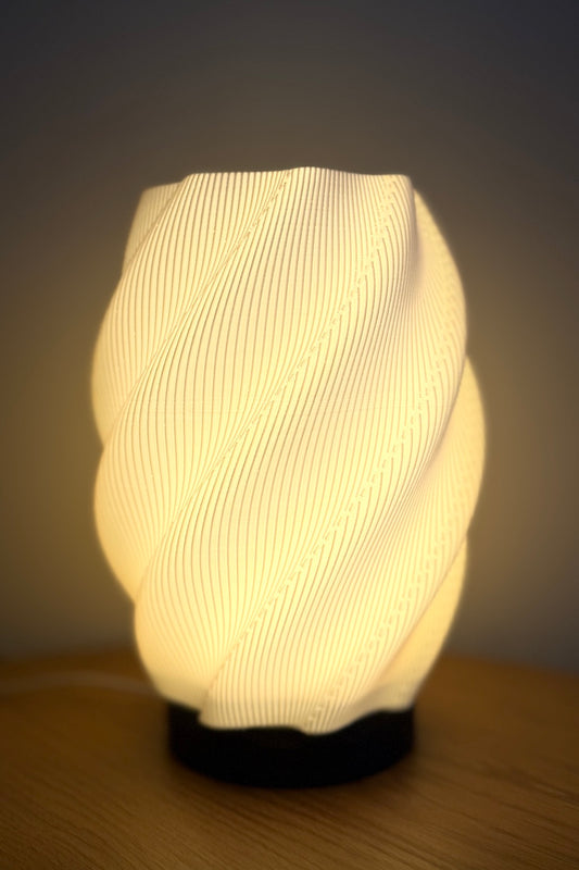 Lampe Spiralvase