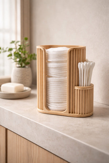 Cottonpads & Q-tips dispenser