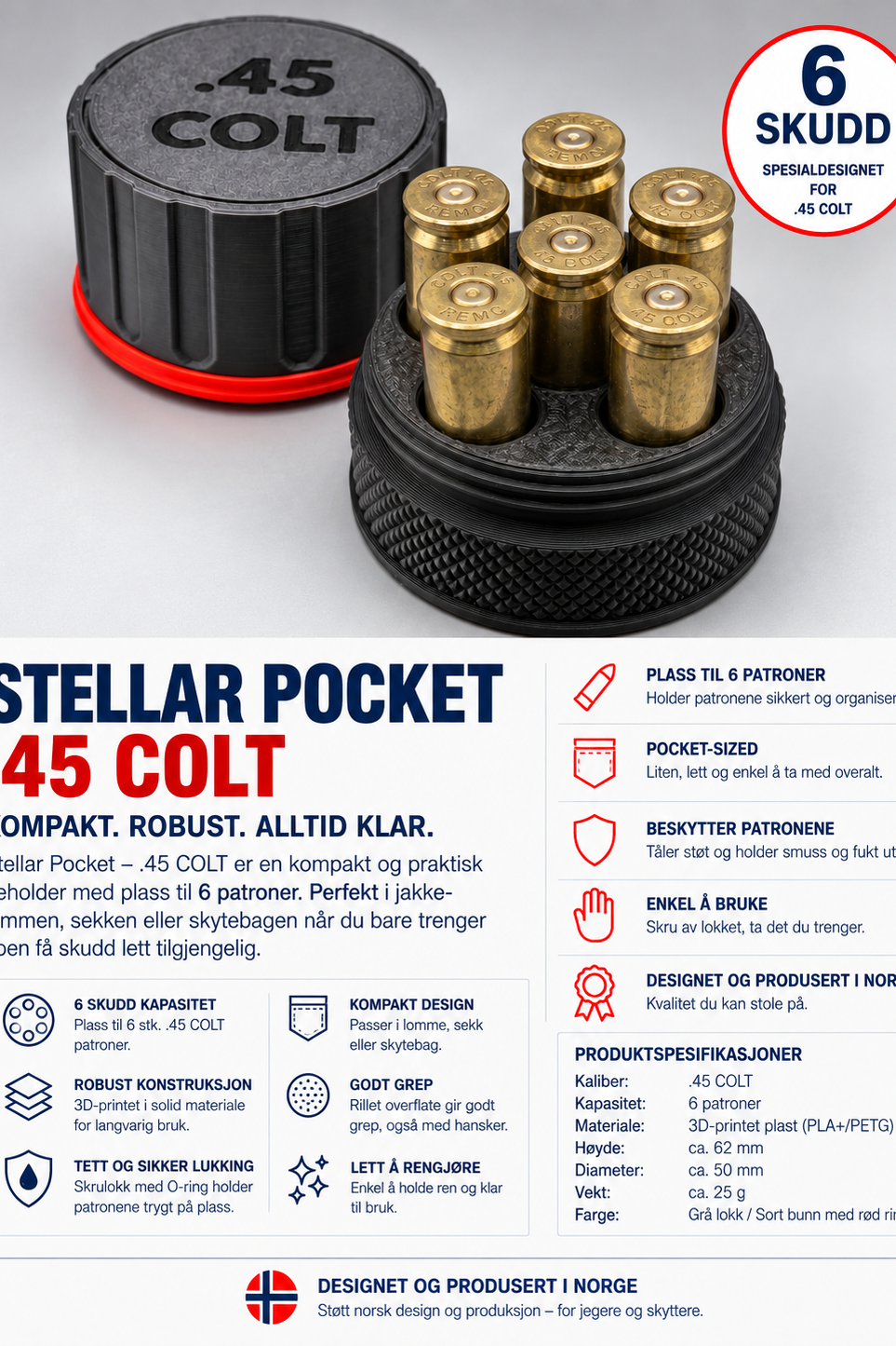 Stellar Ammo Pocket – Pistol